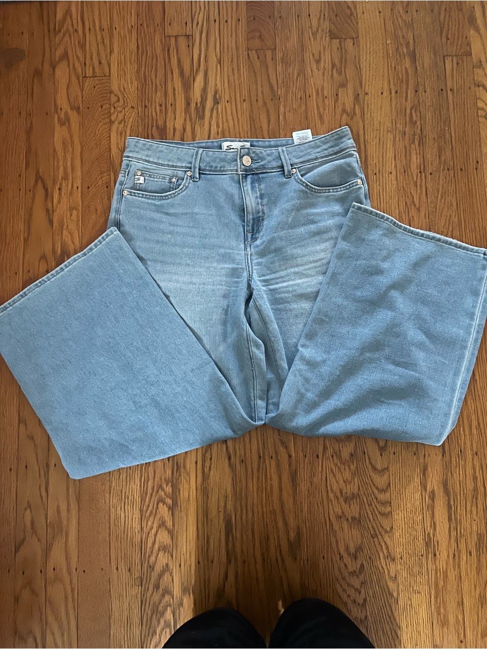 Seven7 Light Blue Flare Jeans